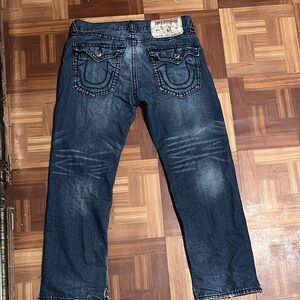 True Religion Dark Blue Relaxed Jeans